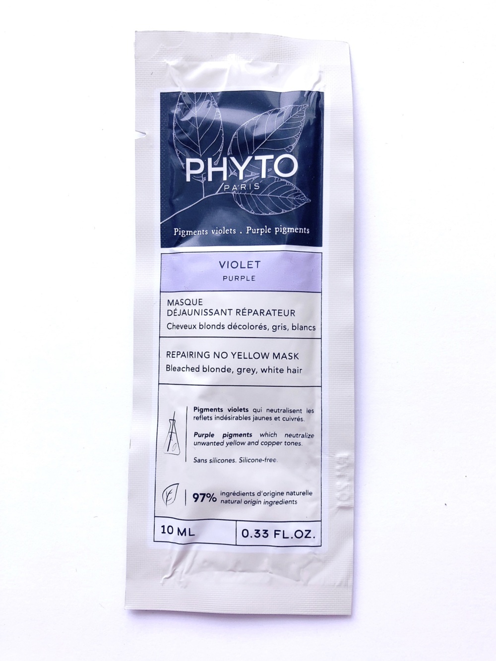 10/$10 PHYTO Violet Repairing No Yellow Mask